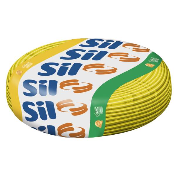 Fio Elétrico 2.5mm 100m Amarelo